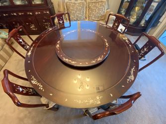 Vintage Table with Chairs