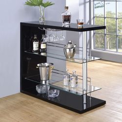 Brand New Glossy Black Bar Unit