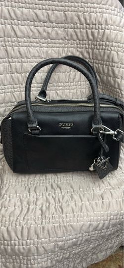 Guess Black Satchel Handbag