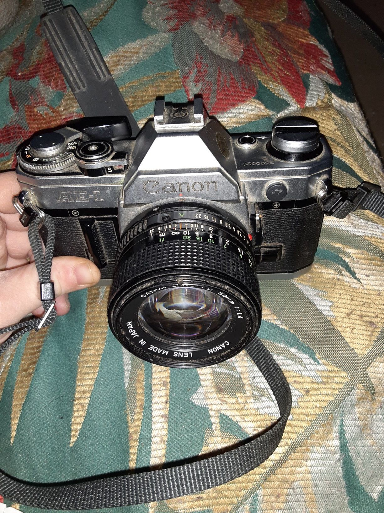 Canon ae-1 camera