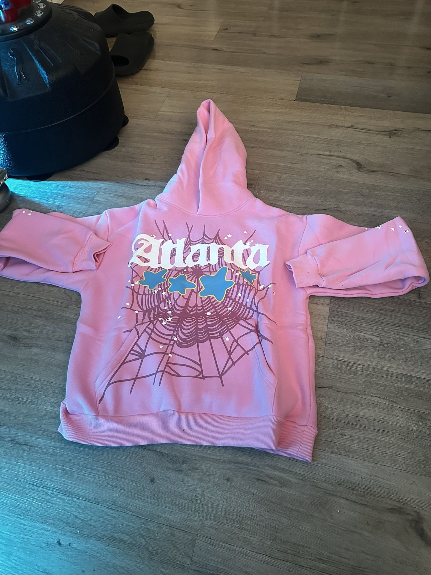 Atlanta Sp5der Hoodie Pink Size M