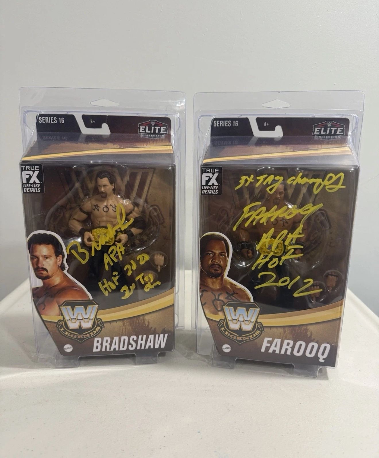 Wwe The Apa John "Bradshaw" Layfield; Ron "Faarooq" Simmons