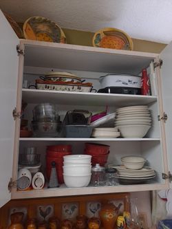 Different Plates And Bowls