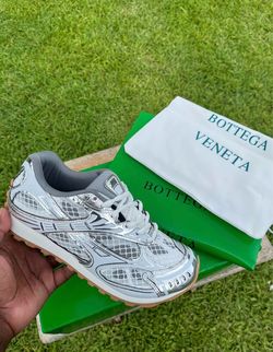 Bottega Veneta Orbit Sneakers Silver