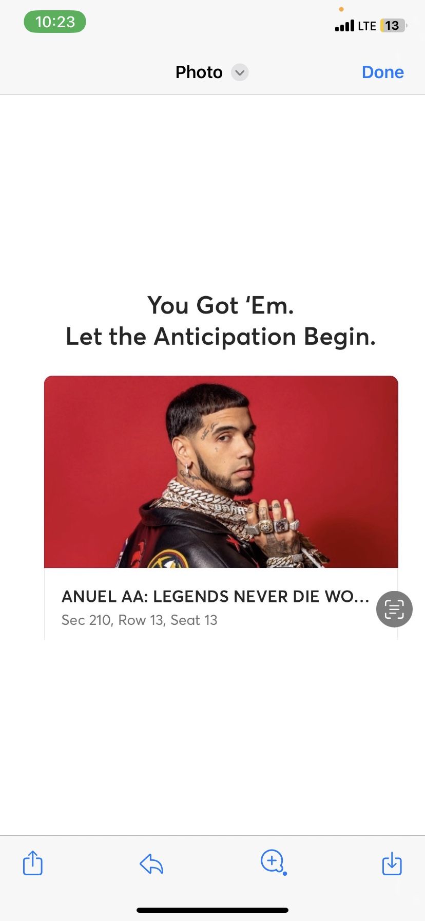 4 Tickets For Anuel AA  5/28 NYC 8 Pm