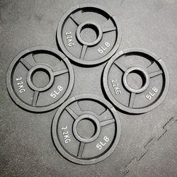 Signature Fitness Cast Iron Weight Plates 
