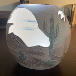 Southwest Ceramic Desert Lantern 🌵