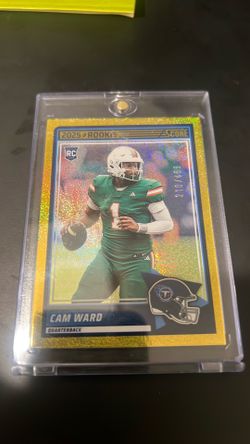 2025 Score - Rookies Cameron Ward #13 Gold Dots /499 (RC)