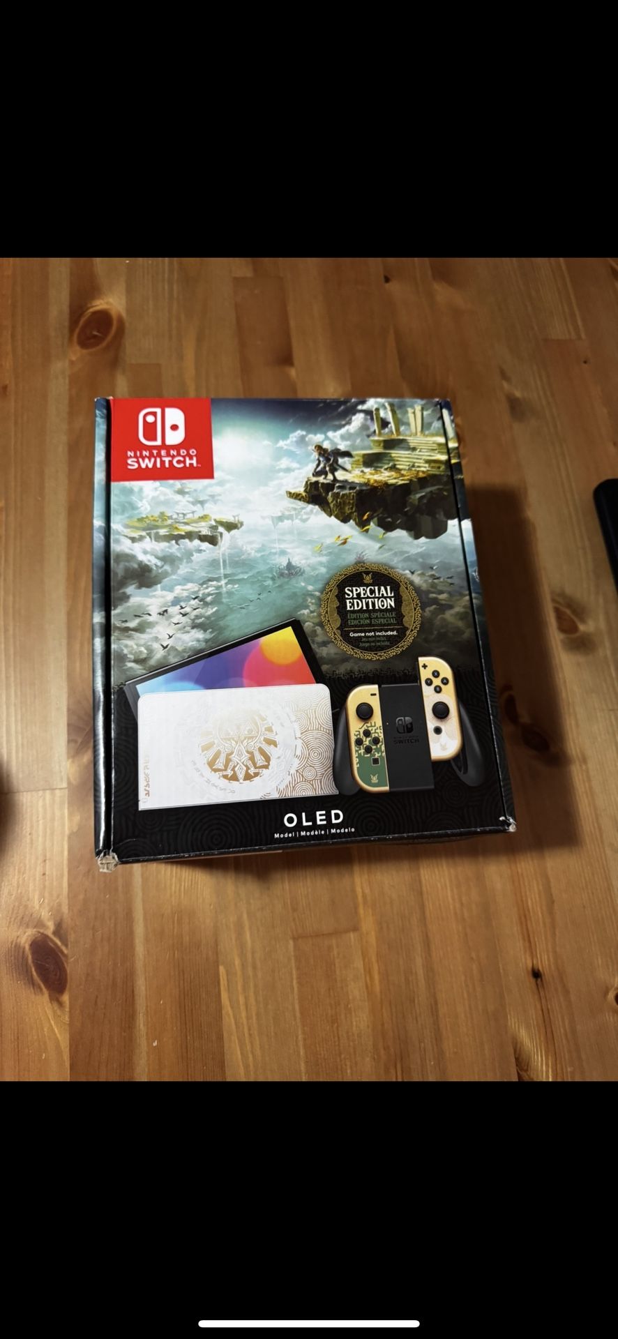 Nintendo Switch OLED Legend Of Zelda Tears Of The Kingdom Edition
