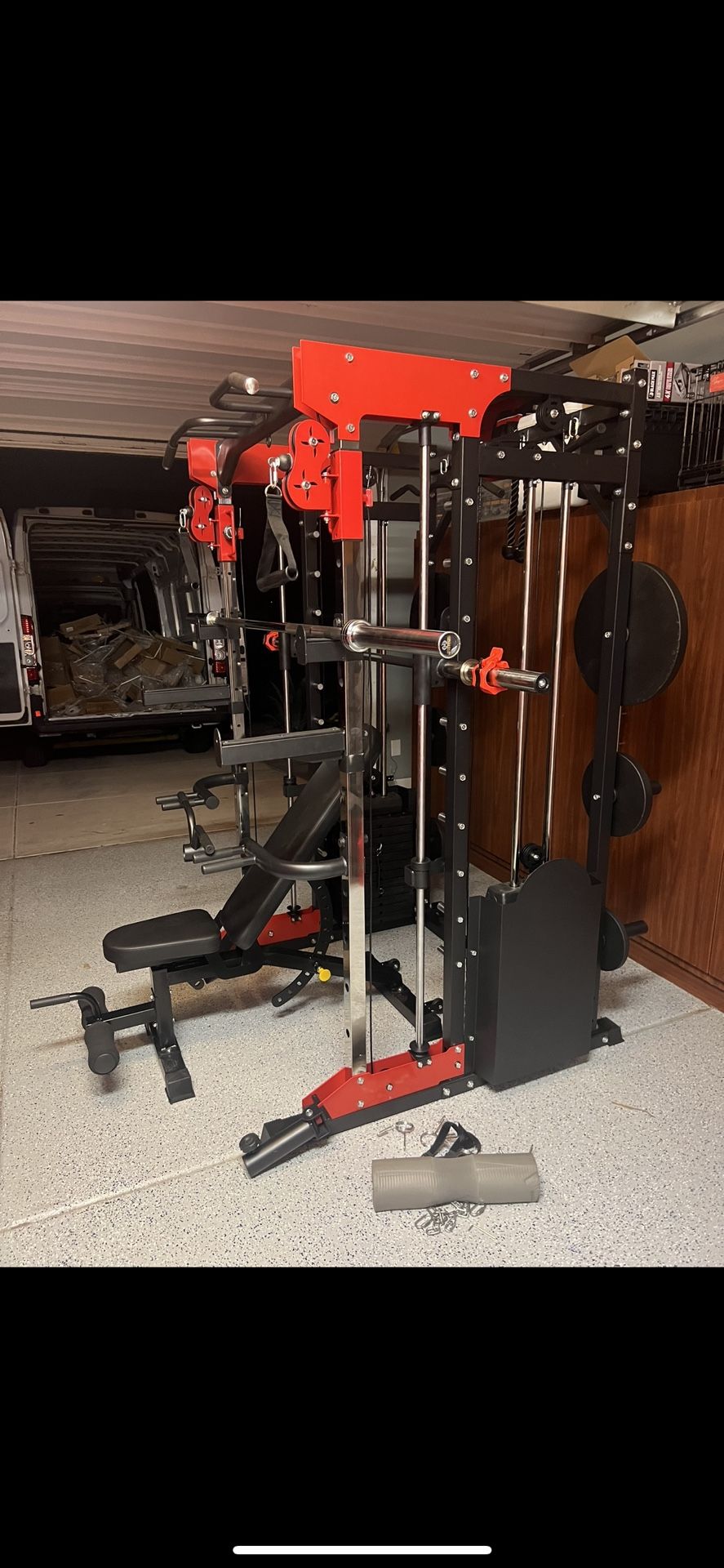 💥Free Delivery💥 Complete Smith Machine Bundle 💪💪