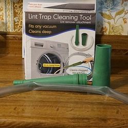Lint Trap Cleaning Tool