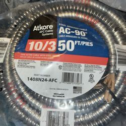 50 ft. 10/3 Solid Romex SIMpull CU NM-B W/G Wire