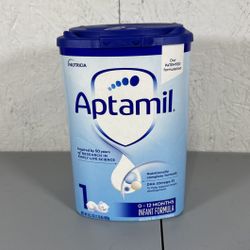 Aptamil Stage 1 Infant Formula 0-12 Months 28.2 OZ New Exp 12/30/2025