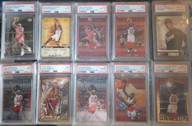 MICHAEL JORDAN PSA  SLAB SALE...