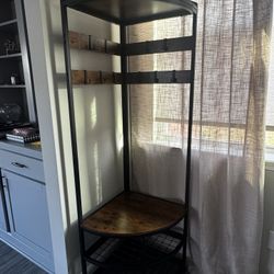 Beautiful 4 Tier Corner Coat Rack