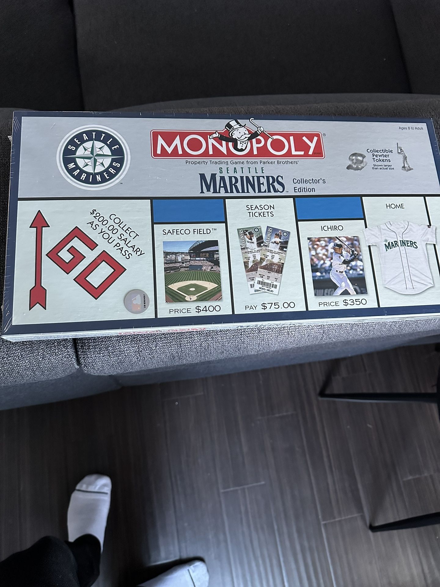 Collectors Monopoly Seattle Mariners