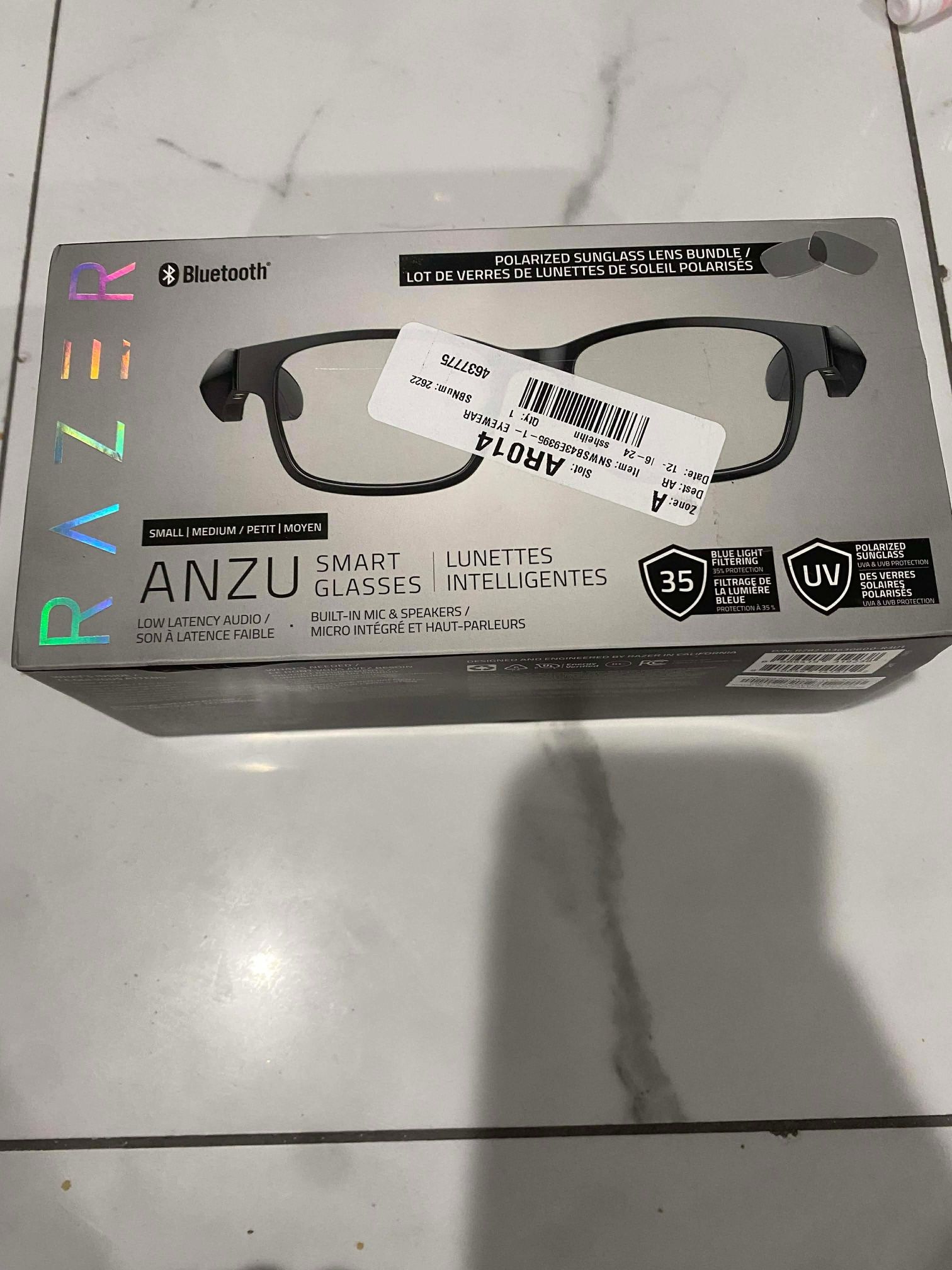 RAZER- ANZU Bluetooth Smart Glasses