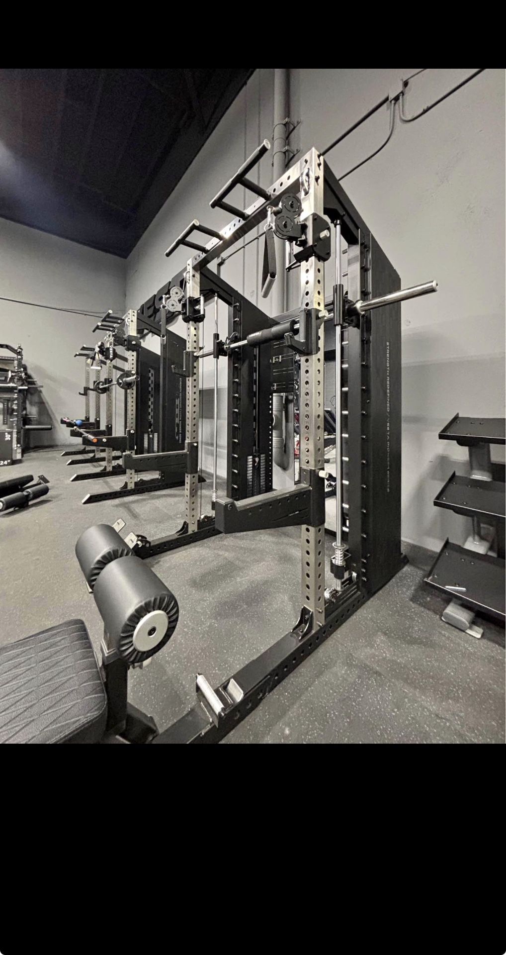 ALL IN ONE Half Rack Functional Trainer w Smith Machine - Starting at $3,500+tax!