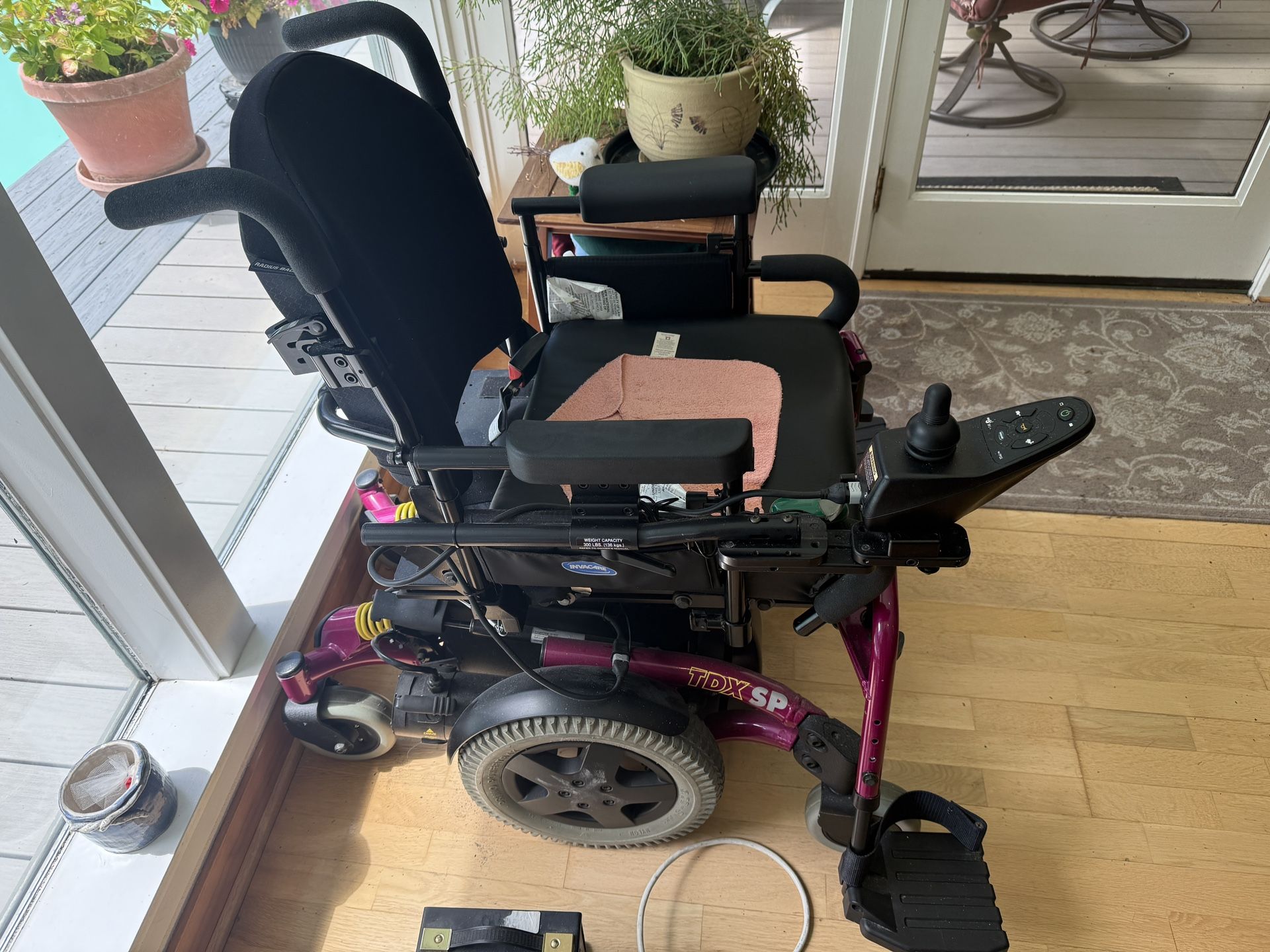 Invicare Power Wheel Chair Scooter TDX SP