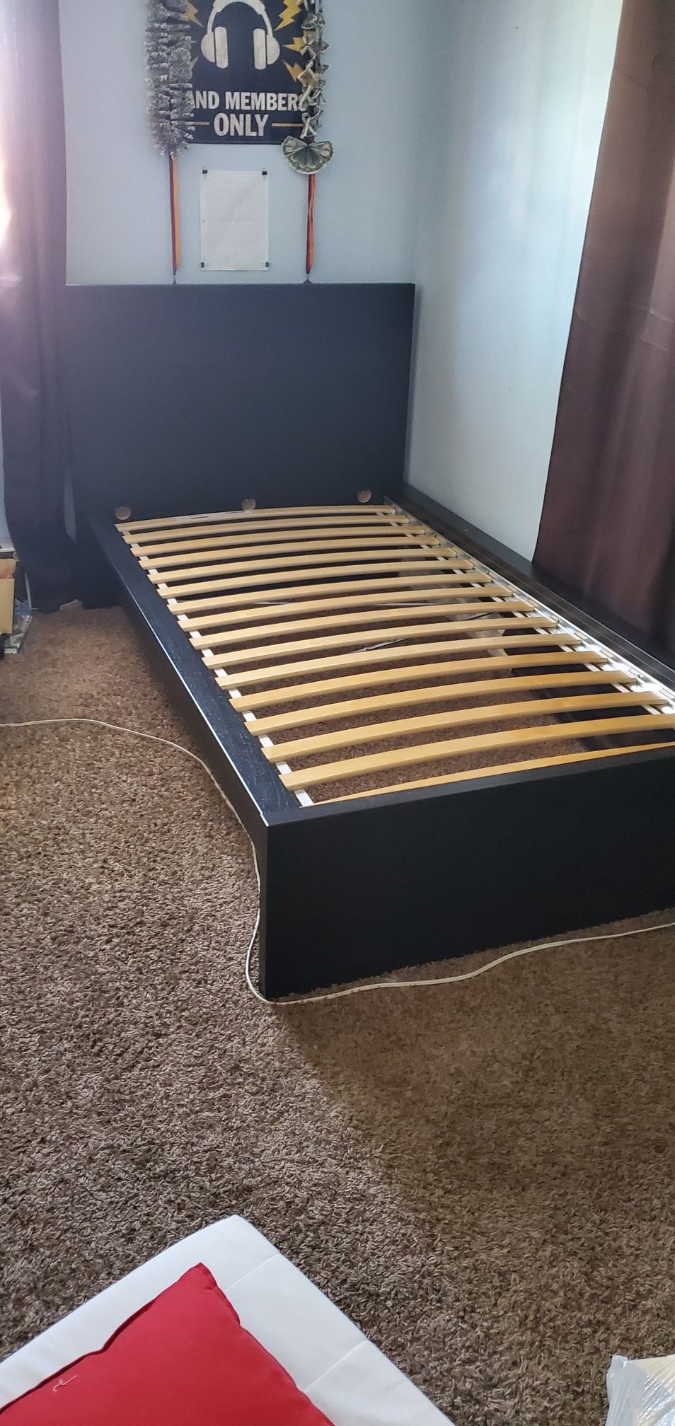 Twin size bed, IKEA