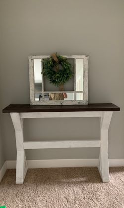 Farmhouse Hallway Table