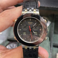 Rado DiaStar Watch With Leather Band