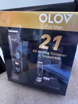 OLOV For Man Beard Trimmer, 21 Piece All-in-One Mens Grooming Kit and Hair Clipper