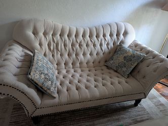 Beige/ cream Sofa