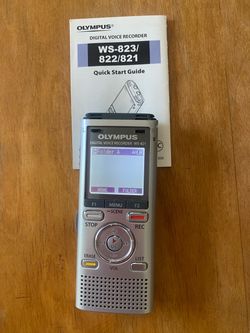 Olympus, digital voice recorder WS 821