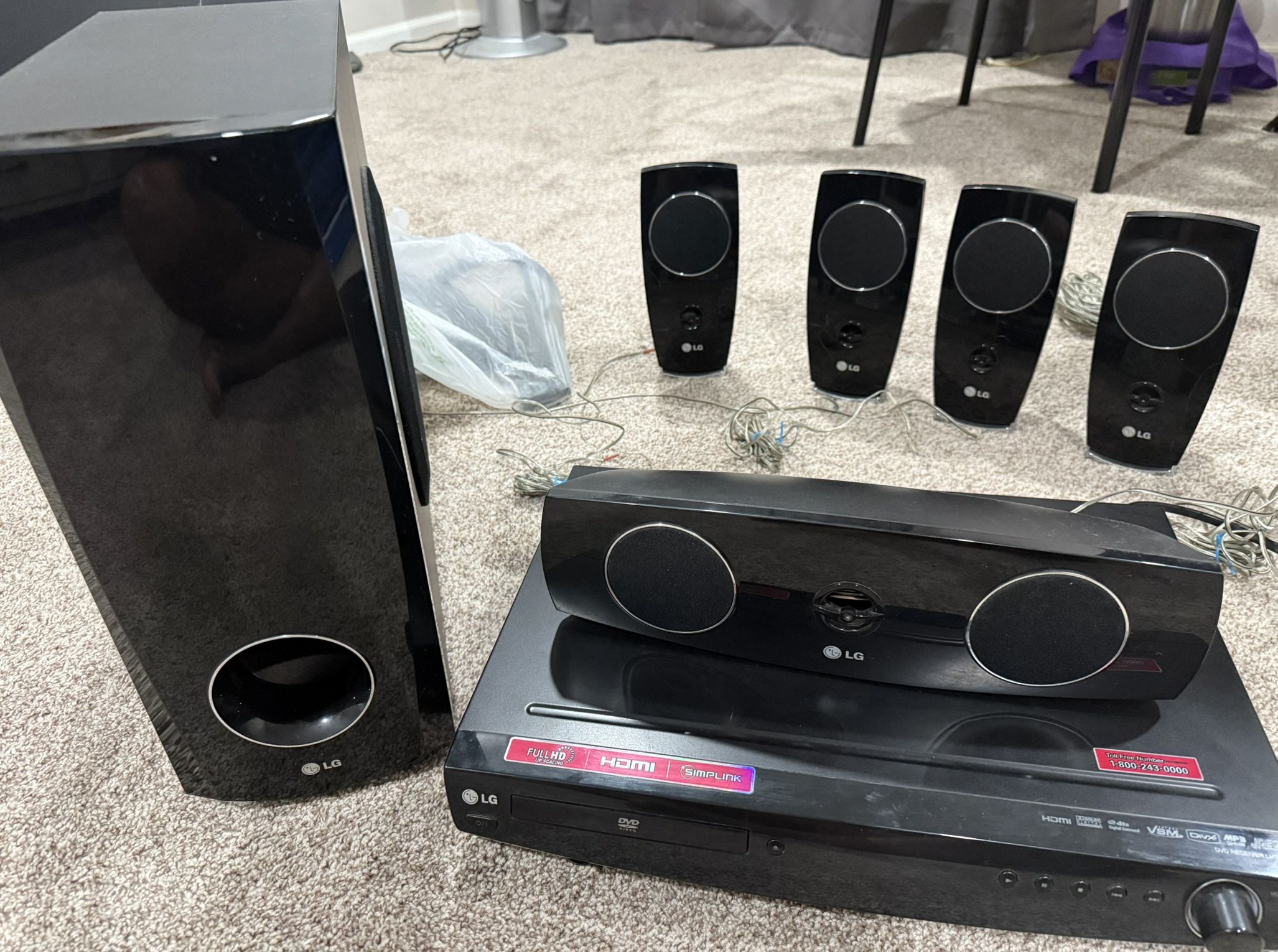 DVD Player With Speakers