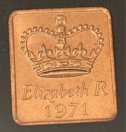Coin set Great Britain 1971. Proof