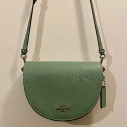 Coach Cross-body Bag / Sage Green