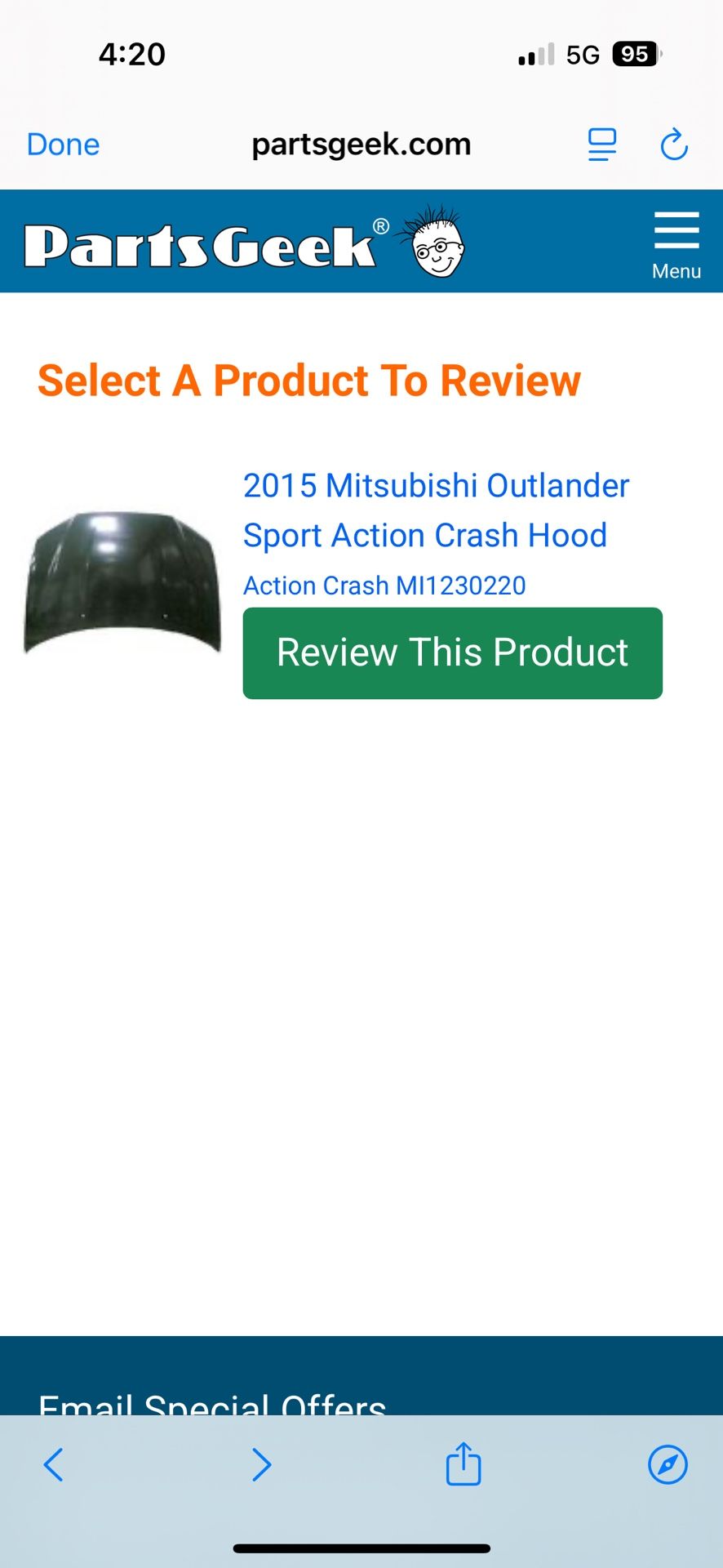 2015 Mitsubishi Outlander Sport