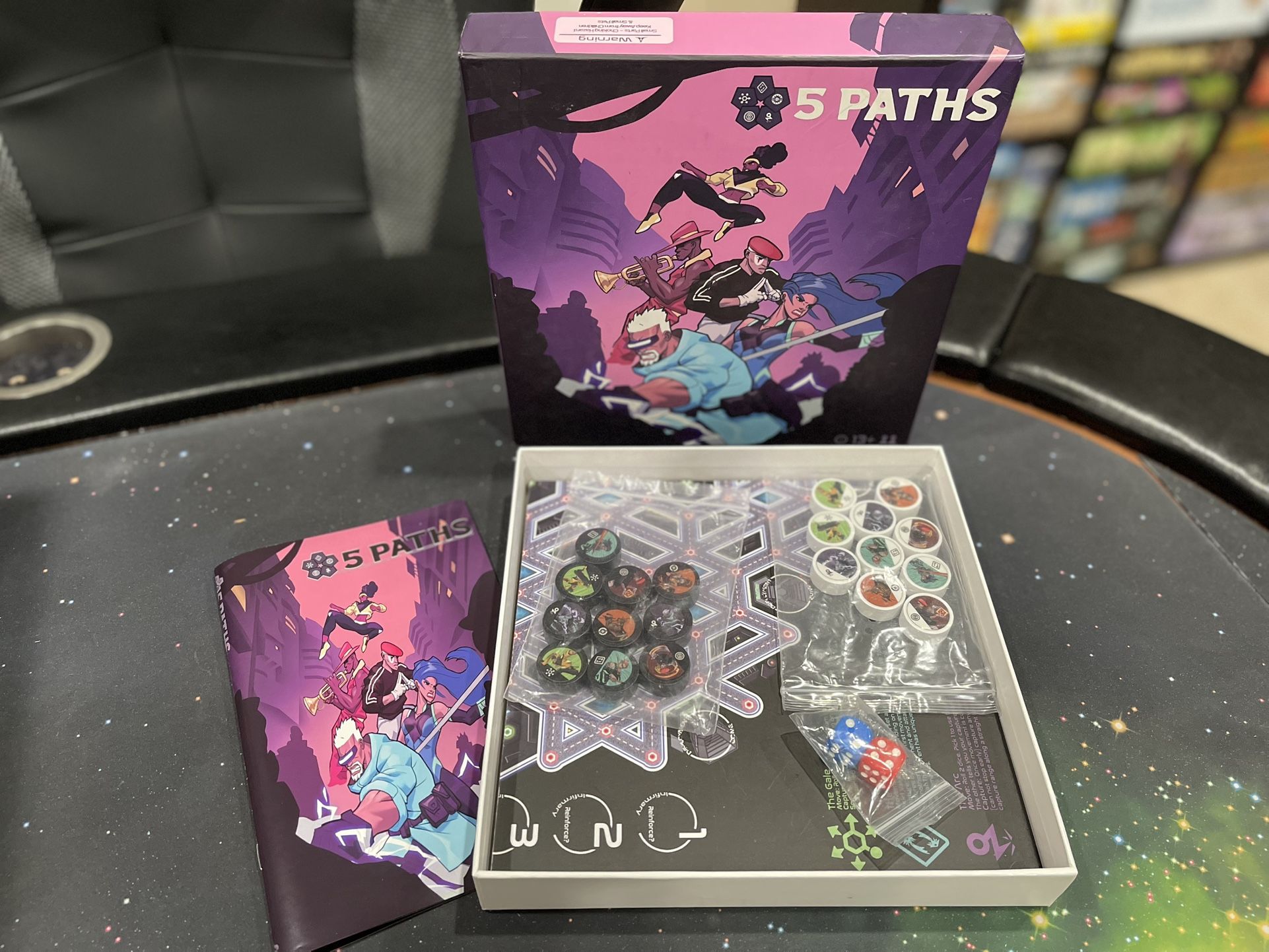 Board Game: 5 Paths