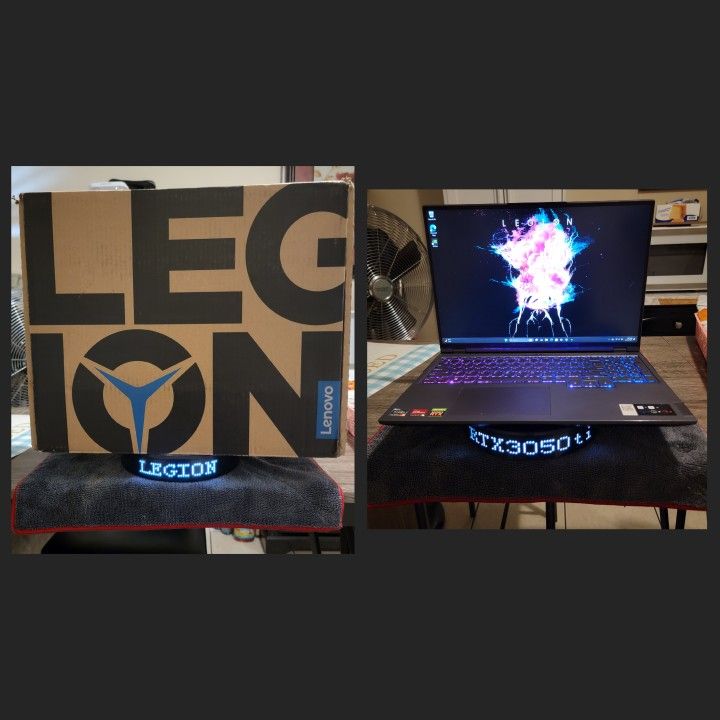 Lenovo Legion 5 Pro 🎮 Game Laptop 😲40GB Ram💪🏽 Ryzen 7 eight Core