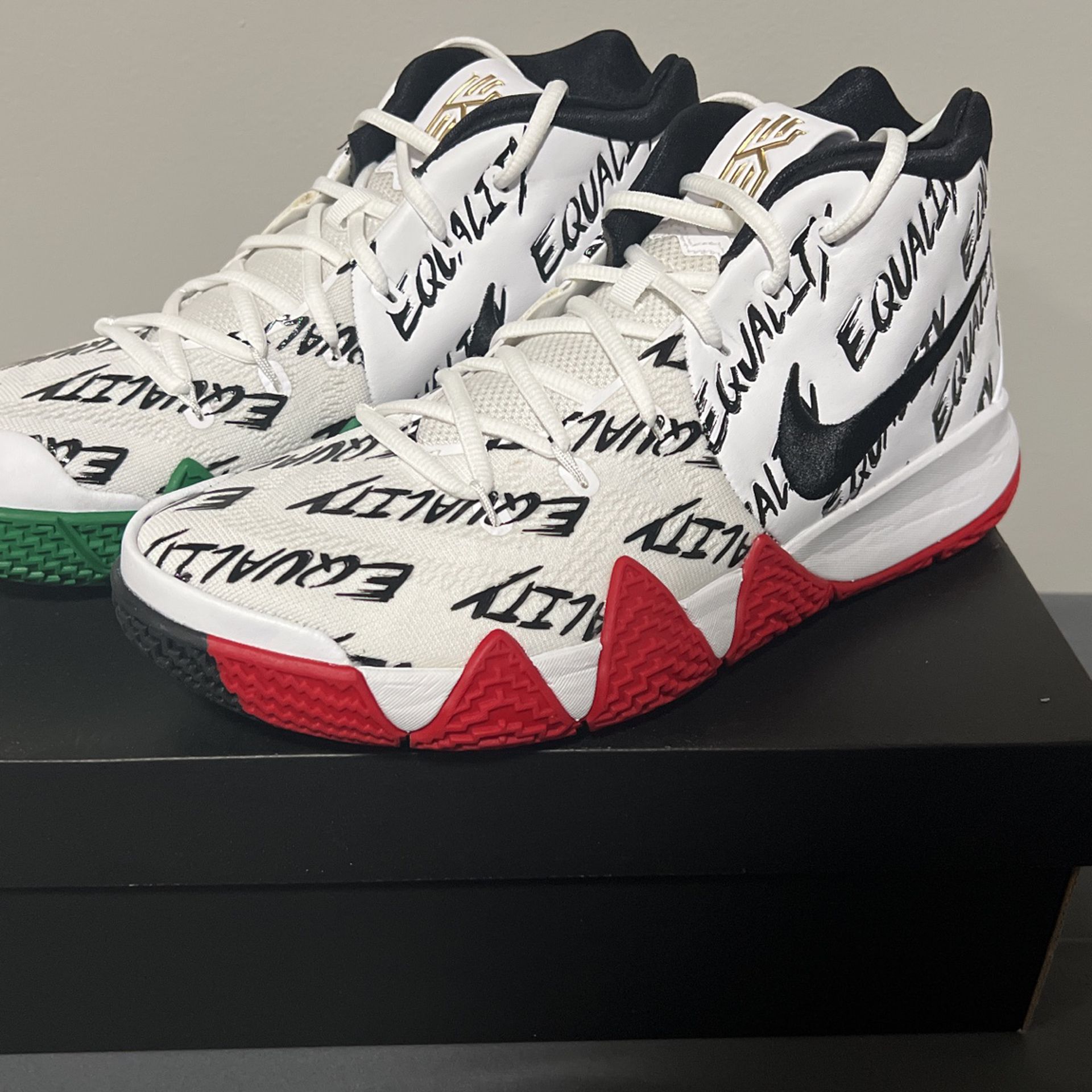 Nike Kyrie 4 Equality Black History (2018) Deadstock for Sale in Brooklyn, NY - OfferUp