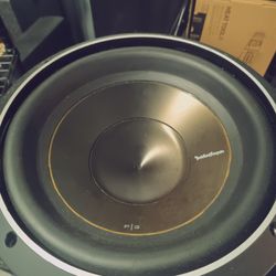 Rockford Fosgate P3 Gold Cone Limited Edition Works Good. Free Delivery, Demo Portland Vancouver