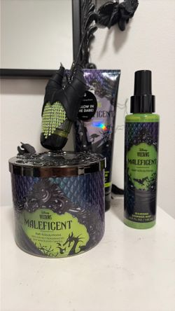 Bath and Bodyworks Maleficent villains collection!