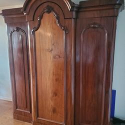 English Antique Wardrobe 