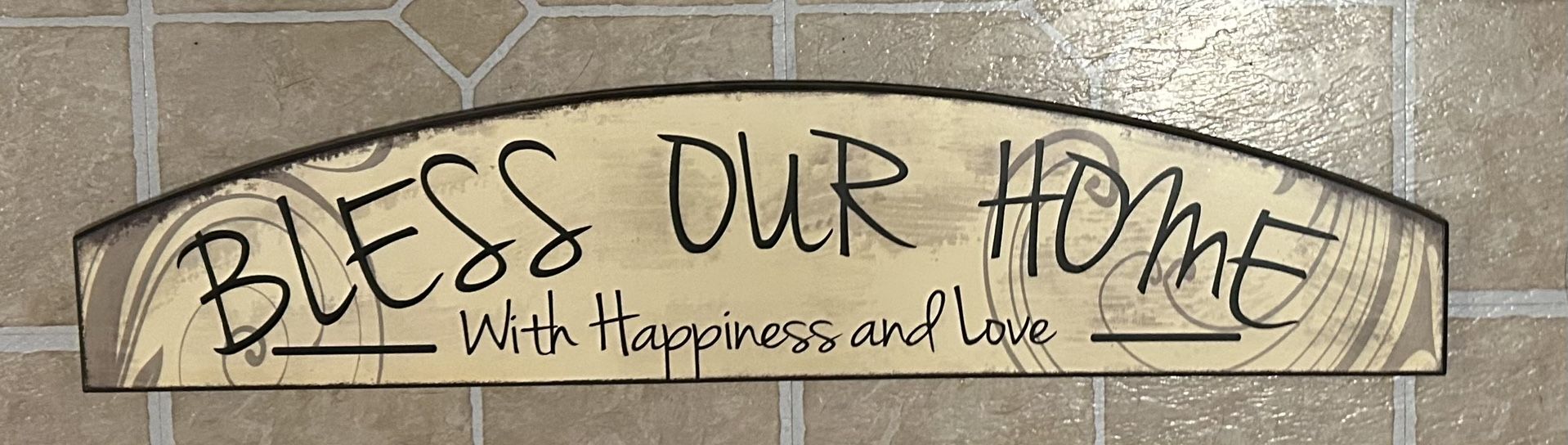 Bless Our Home Plaque
