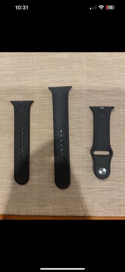 Apple Watch Band - Sport Band (44mm) - Black - S/M + M/L