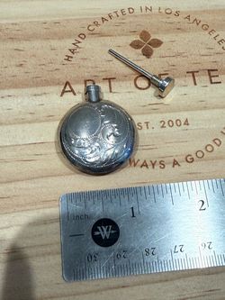 Vintage 925 Sterling Silver Mini Perfume Flask