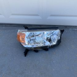 Toyota 4Runner Headlight 2010-2013, Toyota 4Runner Headlamp, OEM ORIGINAL TOYOTA PART, passenger side  