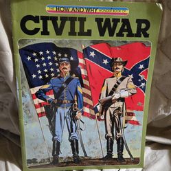 The How and Why Wonder Book of The Civil War Vintage Used