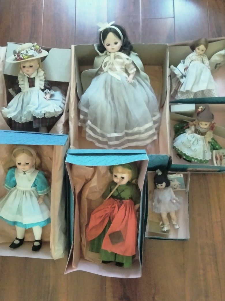 Vintage Madame Alexander Dolls