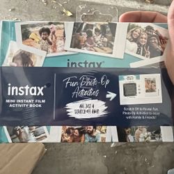 Instax Photo Album Activity Book