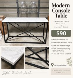 Modern Console Table