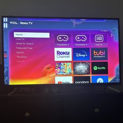43” TCL Roku Tv 