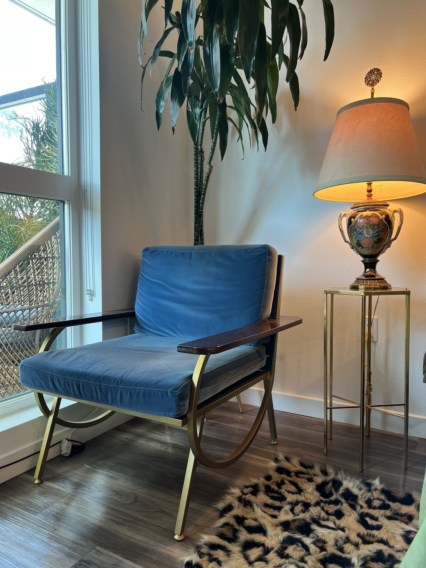 Norvell Velvet Armchair