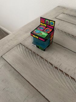 NEW Nee Doh Nice Blue Cube Super Solid Squish